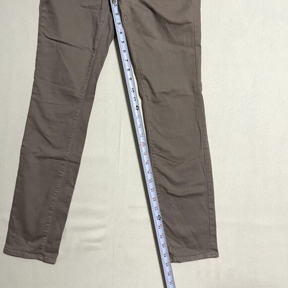 Ann Taylor The Skinny Modern Fit Stretch Pants Taupe Muted Mauve - Size 6 - Picture 5 of 8